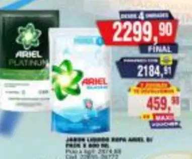 Ariel - JABON LIQUIDO ROPA