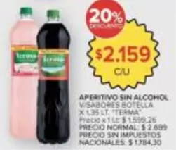Terma - APERITIVO SIN ALCOHOL