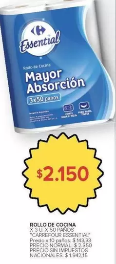 Carrefour - ROLLO DE COCINA