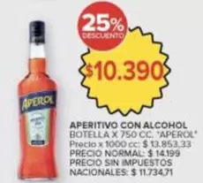 Aperol - APERITIVO CON ALCOHOL