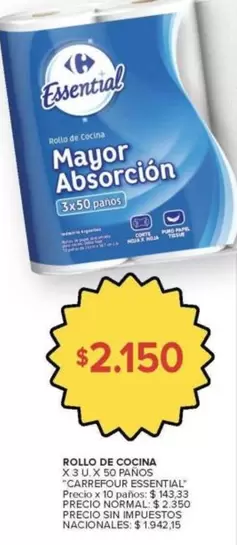 Carrefour - ROLLO DE COCINA