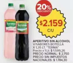 Terma - APERITIVO SIN ALCOHOL