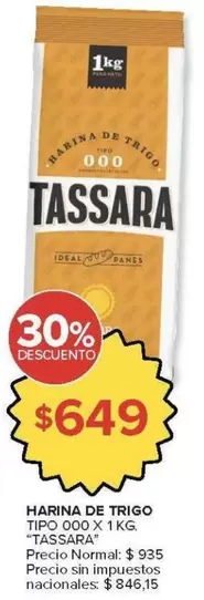 Ideal - HARINA DE TRIGO TIPO 000