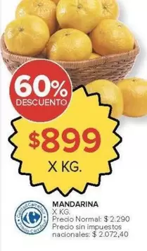 Carrefour - MANDARINA