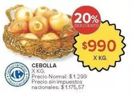 Carrefour - CEBOLLA