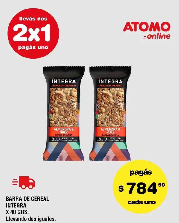 X$ - BARRA DE CEREAL