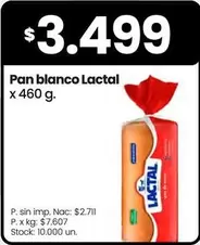 Lactal - Pan blanco
