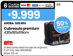 Premium - Cubreaauto premium