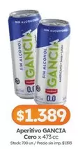Gancia - Aperitivo Cero
