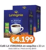 La Virginia - Café en saquitos