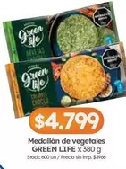 Green Life - Medallón de vegetales