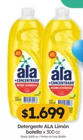 Ala - Detergente Limón