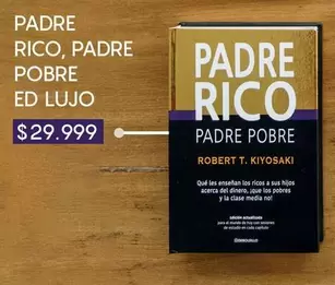 PADRE RICO, PADRE POBRE ED LUJO