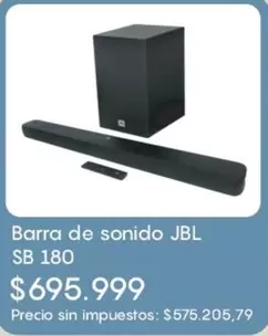 JBL - Barra de sonido