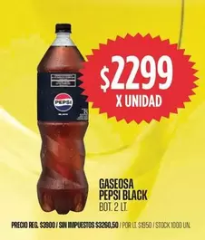 Pepsi - GASEOSA BLACK