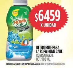 X$ - Detergente para la ropa concentrado