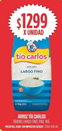 X$ - Arroz Gran Larga Fino