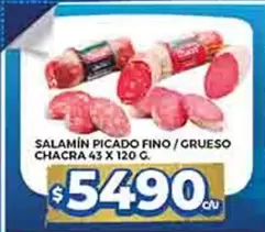 X$ - SALAMÍN PICADO FINO / GRUESO