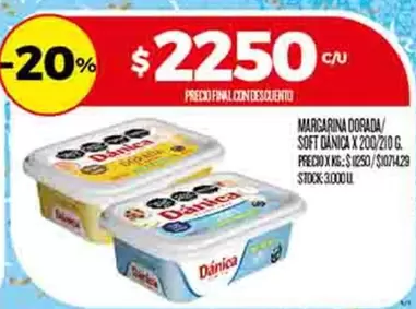Dánica - MARGARINA DORADA / SOFT DANICA