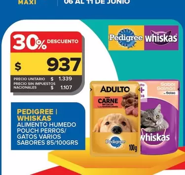 Pedigree - ALIMENTO HUMEDO POUCH PERROS/ GATOS VARIOS SABORES