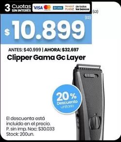GAMA - Clipper Gama Gc Layer