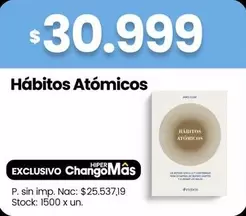 X$ - Hábitos Atómicos