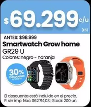 Smartwatch Grow home GR29 U