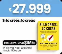 X$ - Si lo crees, lo creas