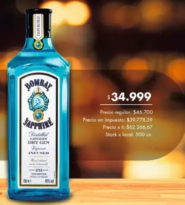 Bombay - London Dry Gin