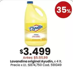 X$ - Lavandina original
