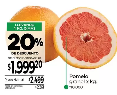 X$ - Pomelo granel