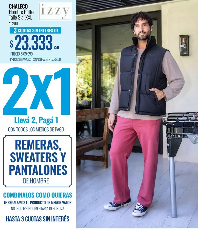 Chaleco Hombre Puffer