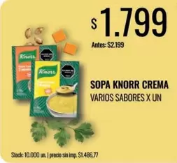 Knorr - SOPA CREMA