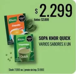 Knorr - SOPA KNOR QUICK