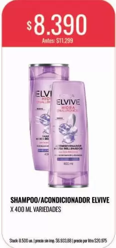 Elvive - Shampoo/Acondicionador