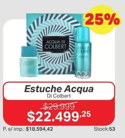 Colbert - Estuche Acqua