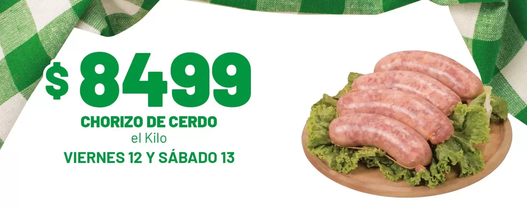 CHORIZO DE CERDO