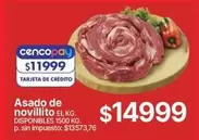 Asado de novillito