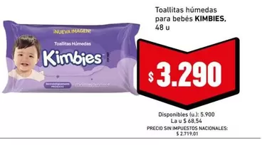 Kimbies - Toallitas húmedas