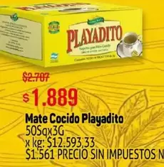 Playadito - Mate Cocido
