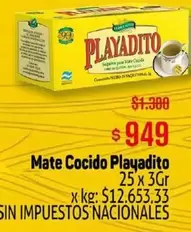 Playadito - Mate Cocido