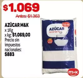 M&K - AZÚCAR