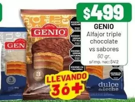 Alfajor triple chocolate vs sabores