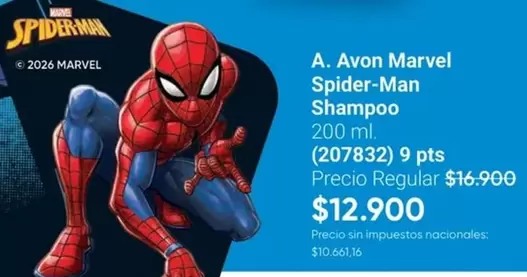Marvel - Spider-Man Shampoo (207832)