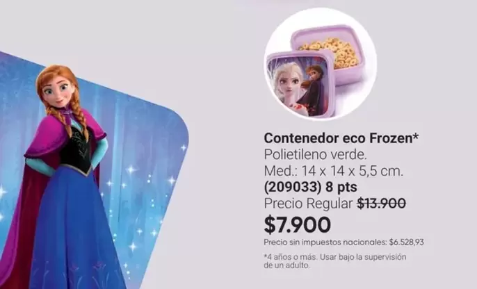 Frozen - Contenedor eco  (209033)