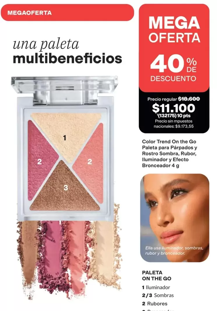 Natura - Paleta Multibeneficios