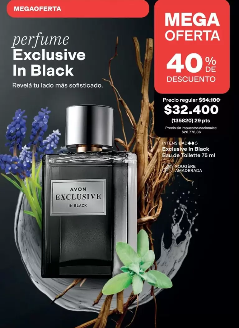 Avon - Exclusive In Black Eau de Toilette