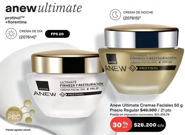Anew - Ultimate Cremas Faciales