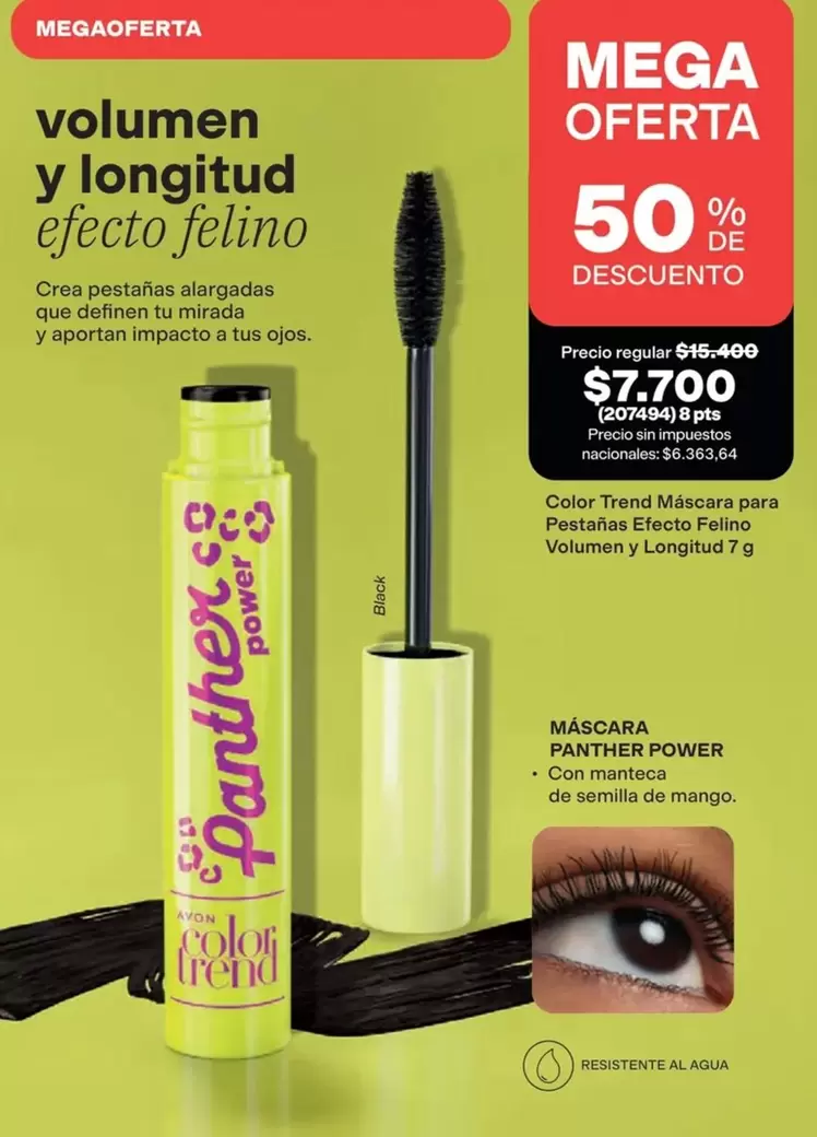 Efecto - Color Trend Máscara Panther Power