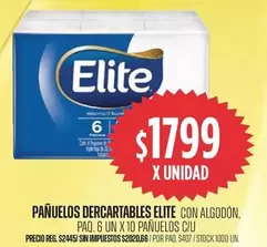 Elite - PAÑUELOS DERCARTABLES